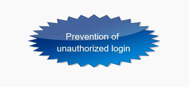 Prevention of Unauthorized Login